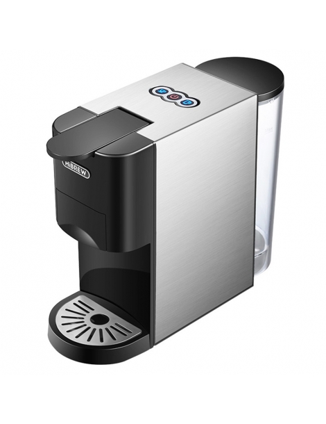 HiBREW H3A 5-in-1 Macchina da caffè 19 Bar di pressione modalità freddo/caldo serbatoio dell'acqua da 800 ml - argento Vendita