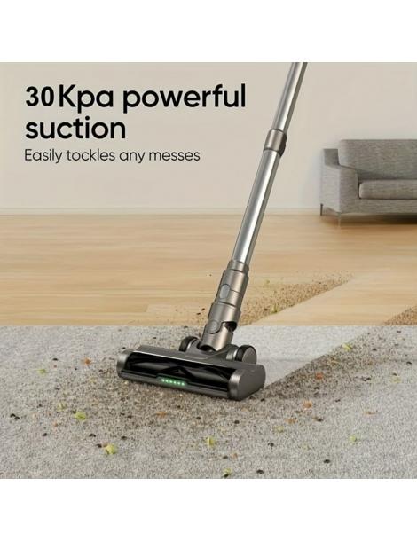 MOOSOO TD1-Mate Aspirapolvere Senza Fili Aspirazione 33kPa Autonomia 45min - Grigio Promozione