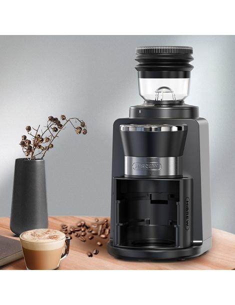 HiBREW G3A Macinacaffè bava conica da 40 mm soffiatore d'aria scala a 31 rapporti funzione di memoria e antistatica - Nero Pezzi Unici