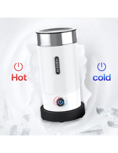 HiBREW M1A 450W Macchina montalatte miscelatore di cioccolato per latte freddo/caldo e cappuccino - Bianco Negozi Online