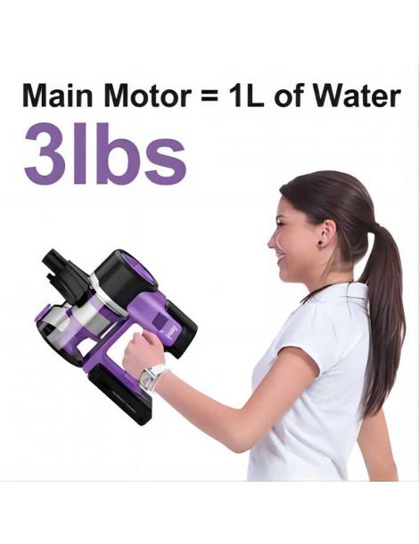 INSE S10 Aspirapolvere a batteria aspirazione potente 26kPa pattumiera da 1 2L autonomia massima 50min modalità a 3 velocità Consegna Veloce