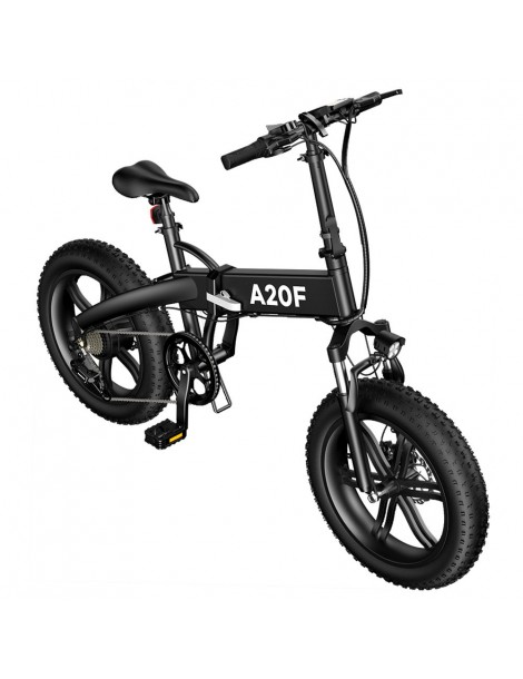 ADO A20F+ Bici Elettrica Pieghevole 250W Motore Mozzo senza Spazzole Batteria 36V 10.4Ah - Nero Offerte