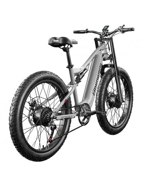 Shengmilo S600 Bicicletta elettrica motore 1000W*2 batteria 48V 17.5AH pneumatici 26 pollici velocità massima 50km/h 160N.M Negozio