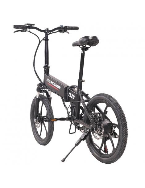 RANDRIDE YA20 Bici Elettrica Pieghevole 500W Motore 40km/h Velocità Massima 48V 12.8Ah Batteria 80-90 Autonomia Massima In Saldo