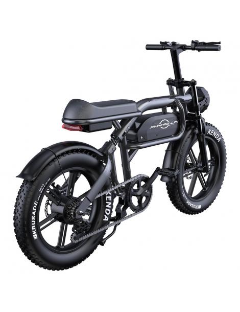 PHNHOLUN C8 Bicicletta elettrica motore da 1500W batteria da 48V 20Ah pneumatici grassi da 20*4.0 pollici Nuova