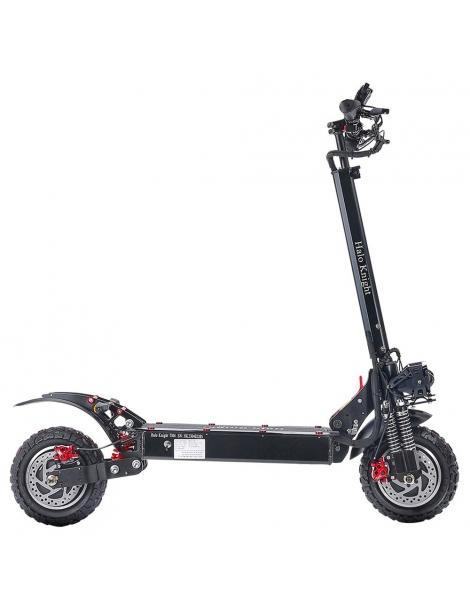 Halo Knight T104 Scooter elettrico pneumatici fuoristrada da 10 pollici motore 52V 1000W*2 velocità massima 65 km/h Promozione