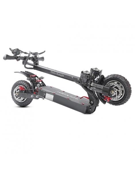 Halo Knight T104 Scooter elettrico pneumatici fuoristrada da 10 pollici motore 52V 1000W*2 velocità massima 65 km/h Promozione