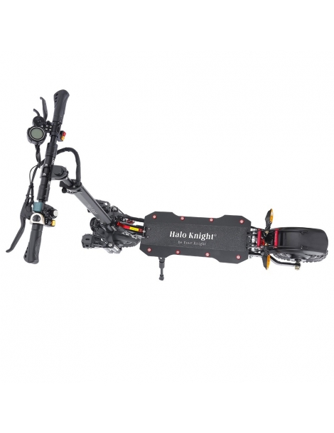 Halo Knight T104 Scooter elettrico pneumatici fuoristrada da 10 pollici motore 52V 1000W*2 velocità massima 65 km/h Promozione