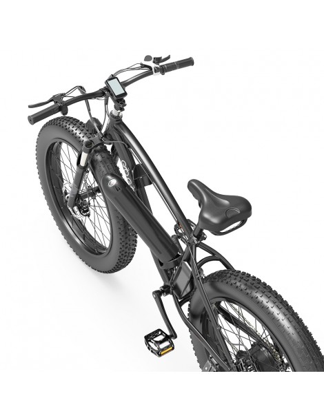 GOGOBEST GF600 26 Pollici Pneumatici Grassi Bicicletta Elettrica Pieghevole 1000W Motore 48V 13Ah Batteria - Grigio Nero Qualità Garantita