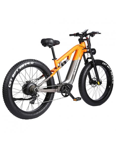 RANDRIDE YX80 Bicicletta elettrica motore 1500W batteria 48V 20Ah pneumatico CST Fat 26x4.0'' velocità massima 50km/h Acquista Ora