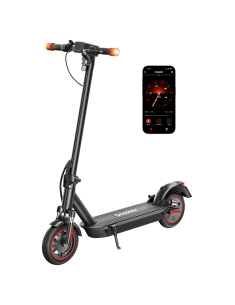 iScooter i10Max scooter elettrico pieghevole motore 750W batteria 48V 18Ah pneumatico 10 pollici velocità massima 45km/h Presa