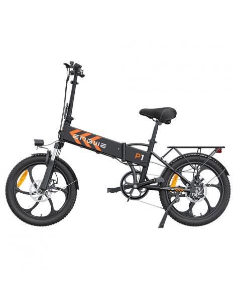 ENGWE P1 Bicicletta elettrica pieghevole pneumatico 20*3 pollici motore 250W batteria 36V 13Ah - Nero Economico