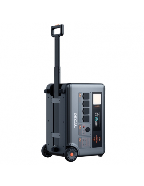 Oscal PowerMax6000 6000W Centrale Elettrica Portatile batteria LiFePO4 da 3600Wh a 57600Wh 14 uscite Trasporto libero internazionale
