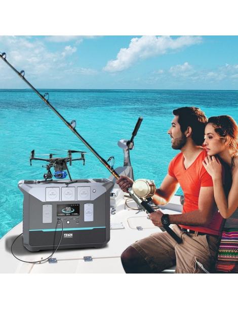 DaranEner NEO1500Pro Generatore Solare Portatile Da 1382Wh uscita CA da 1800W 14 porte Spedizione Gratuita