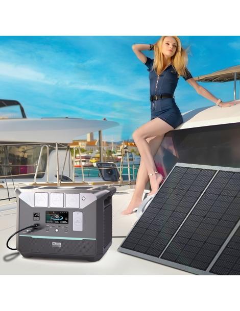 DaranEner NEO1500Pro Generatore Solare Portatile Da 1382Wh uscita CA da 1800W 14 porte Spedizione Gratuita