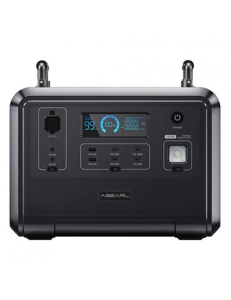 OUKITEL P1201E 960Wh 1200W Stazione di alimentazione portatile batteria LiFePo4 ricarica rapida in 1 5 ore luce LED Presa