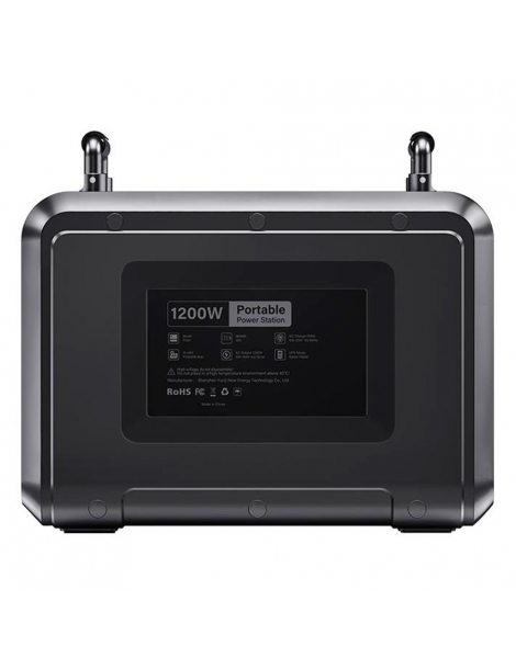 OUKITEL P1201E 960Wh 1200W Stazione di alimentazione portatile batteria LiFePo4 ricarica rapida in 1 5 ore luce LED Presa