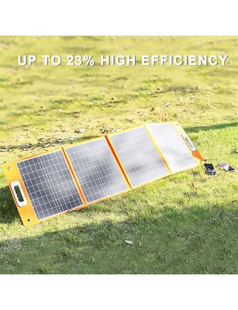 Flashfish TSP 18V/100W Pannello Solare Pieghevole Caricatore Solare Portatile con Uscita DC/USB Offerta