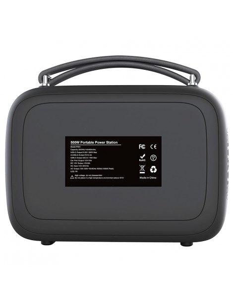 OUKITEL P501 505Wh / 500W Generatore Portatile per Viaggi in Campeggio – Arancione In Vendita