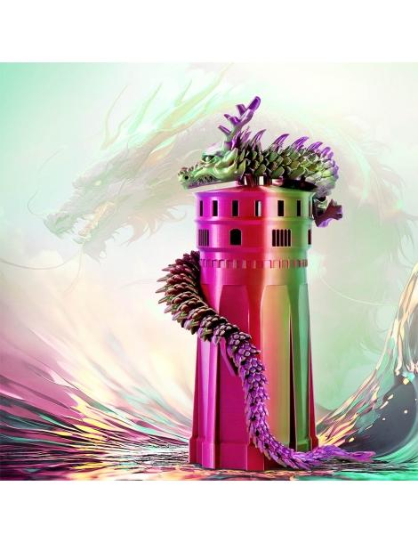 ERYONE Filamento PLA seta tricolore 1kg - rosso viola e verde Prezzo Ridotto