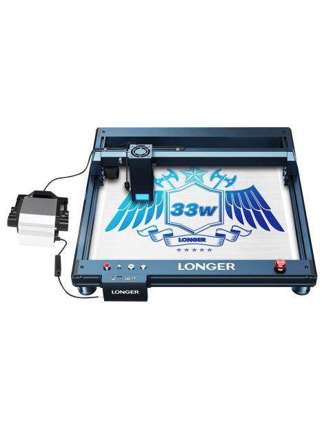 Taglierina per incisione laser Longer Laser B1 30W testa laser a 6 nuclei area di incisione 450 x 440 mm - UE Convenienza
