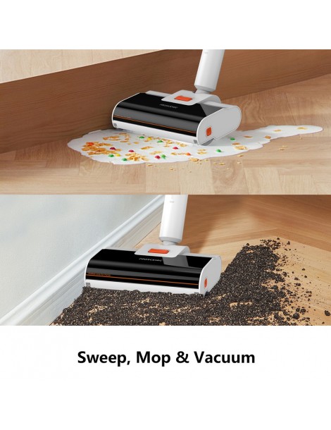 Proscenic Washvac F16 aspirapolvere a secco e a umido senza filo aspirapolvere spazzatrice 3 in 1 autopulente Saldi Di Fabbrica