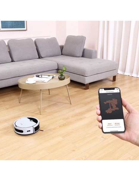 ILIFE V9e Aspirapolvere Robot Aspirazione Massima di 4000Pa Connessione Wi-Fi Grande Pattumiera da 700ml - EU Nuova