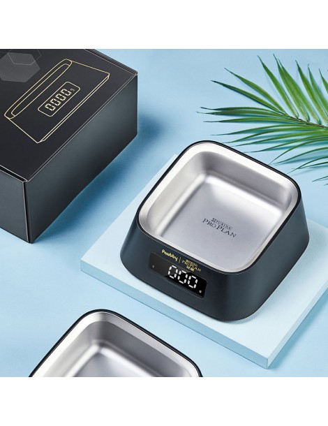 Pawbby Dosatore Intelligente di Cibo per Animali con 4 unità di Pesatura Acciaio Inox 304 Registrazione dei Pasti su App Qualità