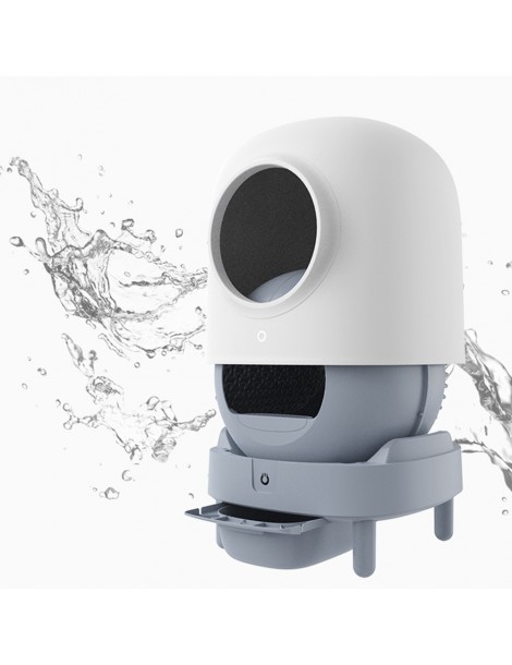 Petree Lettiera Per Gatti Completamente Automatica 2.0 App Telecomando Autopulente Protezione Di Sicurezza 0 25 Metri Quadri Spedizione Gratuita