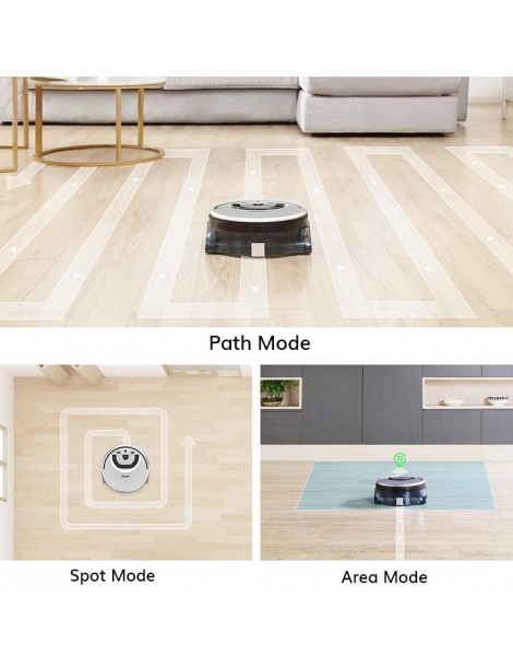 ILIFE W455 Robot lavapavimenti 1000Pa Aspirazione Shinebot Giroscopio Telecamera Navigazione 900ml Serbatoio Acqua Prezzo Ridotto