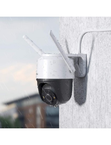 IMOU Cruiser Telecamera di sicurezza per esterni sirena da 110 dB visione notturna a colori telecamera panoramica 1080P IP66 Italia