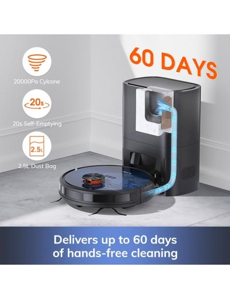 ILIFE T10s Robot Aspirapolvere Aspirazione 3000Pa Navigazione LDS Stazione di Svuotamento Automatico 2025