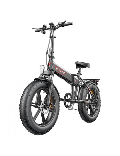 ENGWE EP-2 Pro 20 Pollici Bicicletta Elettrica Pieghevole con Pneumatici Grassi 750W Motore 48V 13Ah LG 2022 Versione –Nero Soddisfazione Garantita