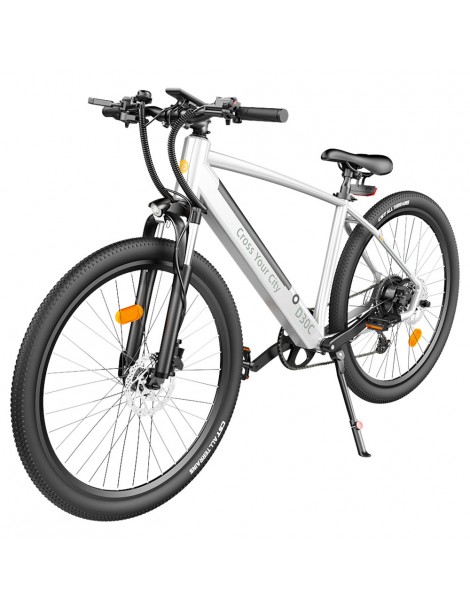 ADO DECE 300C(D30C) Bicicletta Elettrica 27.5in Pneumatico 36V 10.4Ah Batteria 250W Motore Shimano 9 velocità - Argento Convenienza