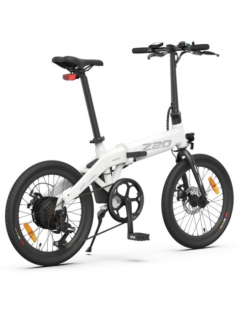 HIMO Z20 Max 20" Pneumatici Bici Elettrica Pieghevole Bici da città 250W Motore 36V 10Ah Batteria - Bianco Offerta
