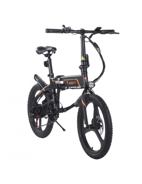 Niubility B20 20 Inch Bicicletta elettrica pieghevole 350W Motore 42V 10.4 Ah Batteria – Nero Online