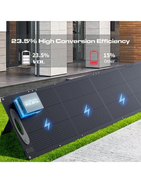 VDL POWER 200W Pannello solare portatile pieghevole cella monocristallina da 20V cavalletto regolabile Saldi