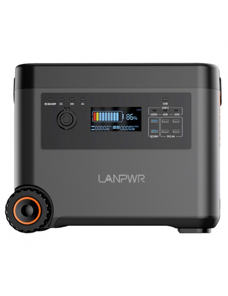 LANPWR Generatore Solare Portatile Da 2160Wh uscita CA da 2500W I Più Venduti