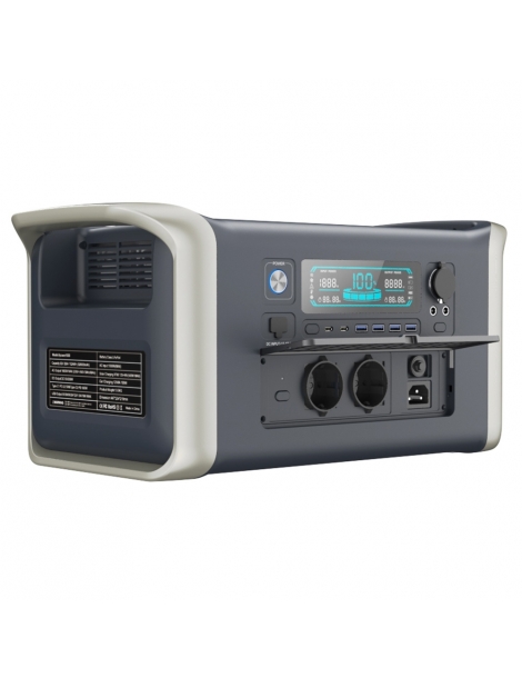UAPOW Apower1000 Stazione di alimentazione portatile generatore solare LiFePO4 da 1024Wh uscita CA 1800W ricarica PD 100W In Saldo