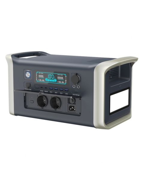 UAPOW Apower1000 Stazione di alimentazione portatile generatore solare LiFePO4 da 1024Wh uscita CA 1800W ricarica PD 100W In Saldo