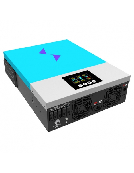 Inverter solare ibrido DAXTROMN 6200W MPPT 48V DC 120A inverter sinusoidale puro con ingresso PV 450V DC con WiFi Moda