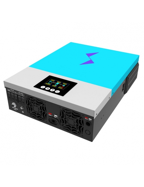 Inverter solare ibrido DAXTROMN 6200W MPPT 48V DC 120A inverter sinusoidale puro con ingresso PV 450V DC con WiFi Moda