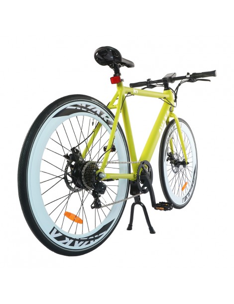 AVAKA R1 Bicicletta elettrica 250W Motore Batteria 9Ah- Verde Qualità