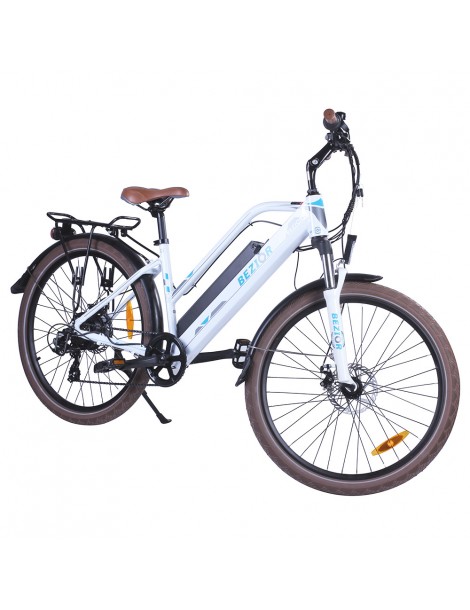 Bezior M2 Pro Ciclomotore elettrico 500W Motore 12.5Ah Batteria-Bianco Negozi Online
