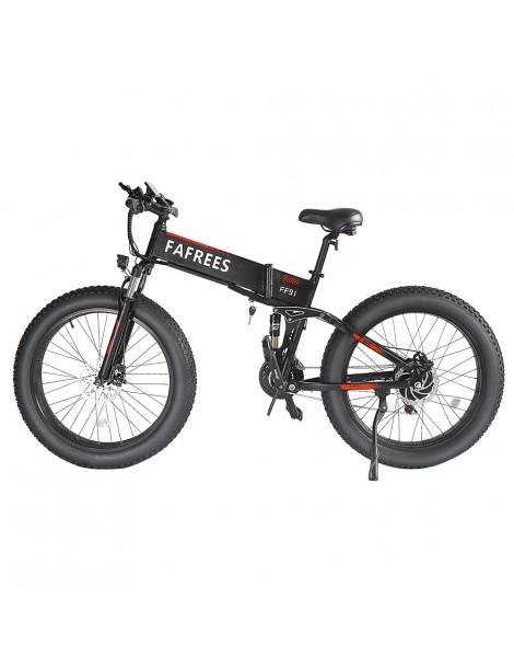 FAFREES FF91 26 Pollici Pneumatici Grassi Mountain Bike Elettrica Pieghevole Motore 1000W e Batteria 499Wh 10Ah - Nero Convenienza