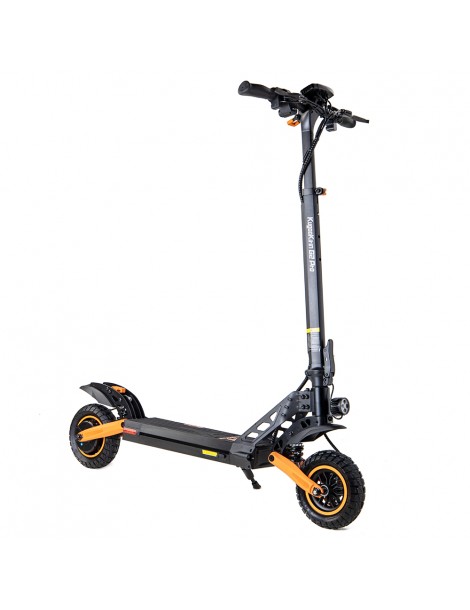 Kugoo Kirin G2 PRO Scooter elettrico pieghevole 600W Motore 15Ah 48V Batteria 9 pollici Pneumatici - Nero Arancione Novità
