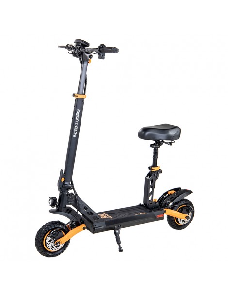 Kugoo Kirin G2 PRO Scooter elettrico pieghevole 600W Motore 15Ah 48V Batteria 9 pollici Pneumatici - Nero Arancione Novità