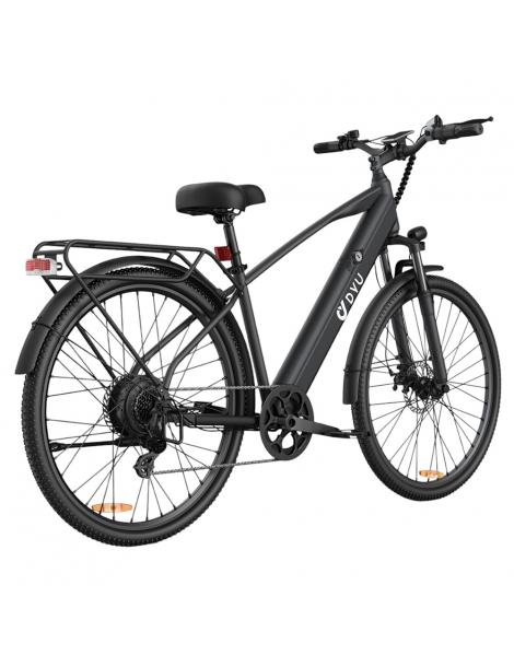DYU C5 City Electric Bike motore 250W batteria 48V 10AH 27 5 pollici 25km/h 65km freni a doppio disco - nero Offerte