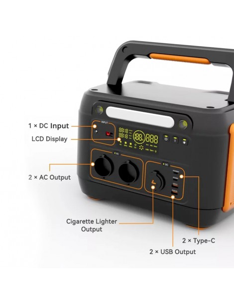 Flashfish A1001 Generatore solare portatile 1030Wh/1000W 278400mAh porte CA a onda sinusoidale pura 7 uscite - spina UE Soddisfazione Garantita