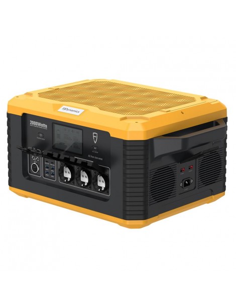 Fjdynamics Powersec MP2000 2264W/2000W Generatore Solare Portatile A Centrale Elettrica Pacco Batterie Rimovibile 12 Uscite Shopping Online